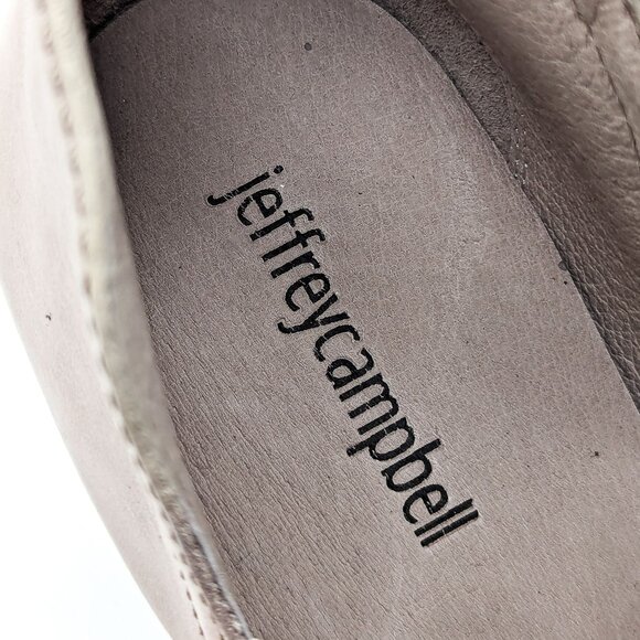 Jeffrey Campbell Women Rosalee Ivory Leather Western Cowboy Boots size 7.5 - Picture 12 of 12